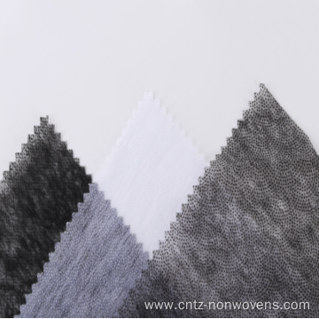 Custom Nonwoven Fusible Interlining 17-100gsm Polyester